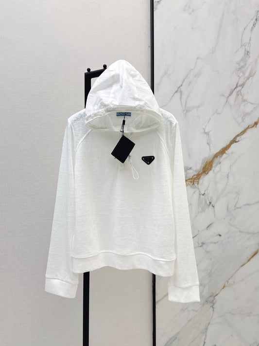 26ss Half-zip hooded sweatshirt