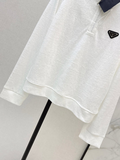 26ss Half-zip hooded sweatshirt