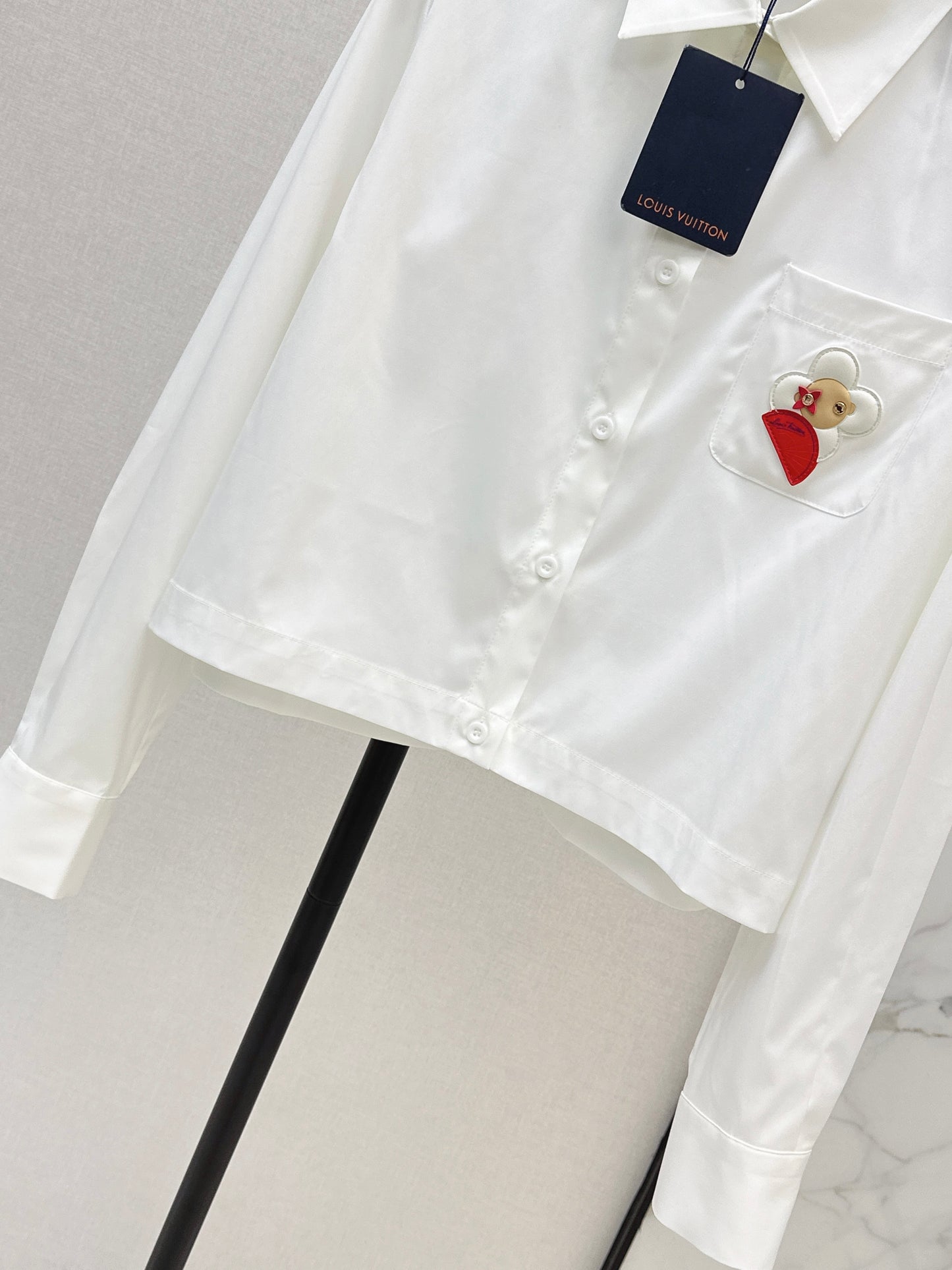 26ss Pocket Embroidery Shirt