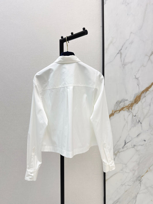 26ss Pocket Embroidery Shirt