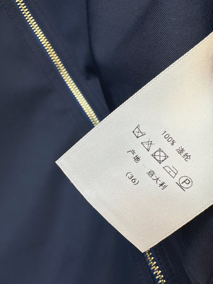 26ss Embroidered Hooded Trench Coat