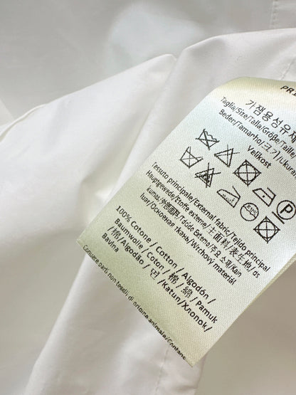 26ss Drop-shoulder letter shirt