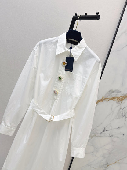 26ss Floral beaded dress