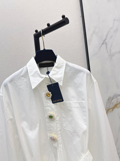 26ss Floral beaded dress