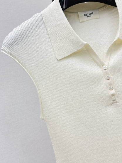 26ss Youthful Collared Top