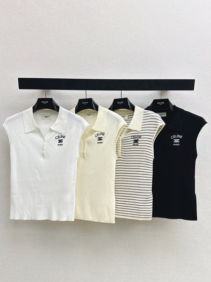 26ss Youthful Collared Top