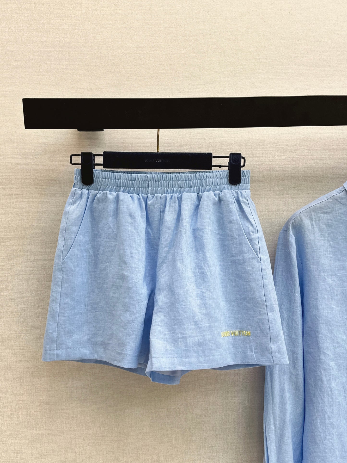 26ss Minimalist Linen Suit Set