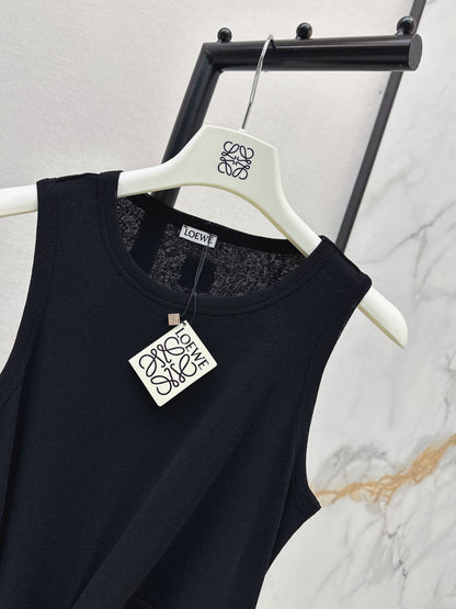 26ss Waist-tie design dress