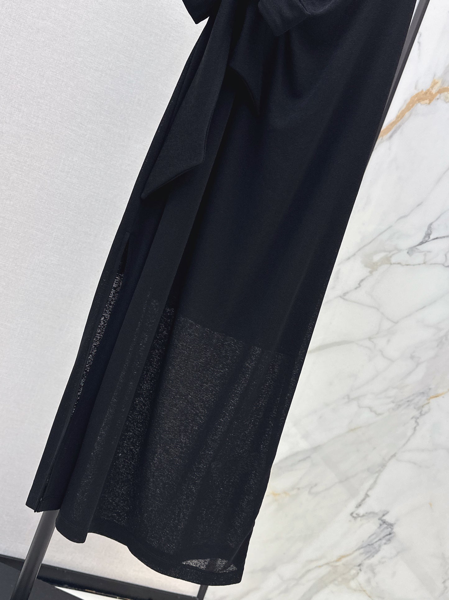26ss Waist-tie design dress