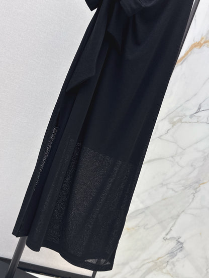 26ss Waist-tie design dress