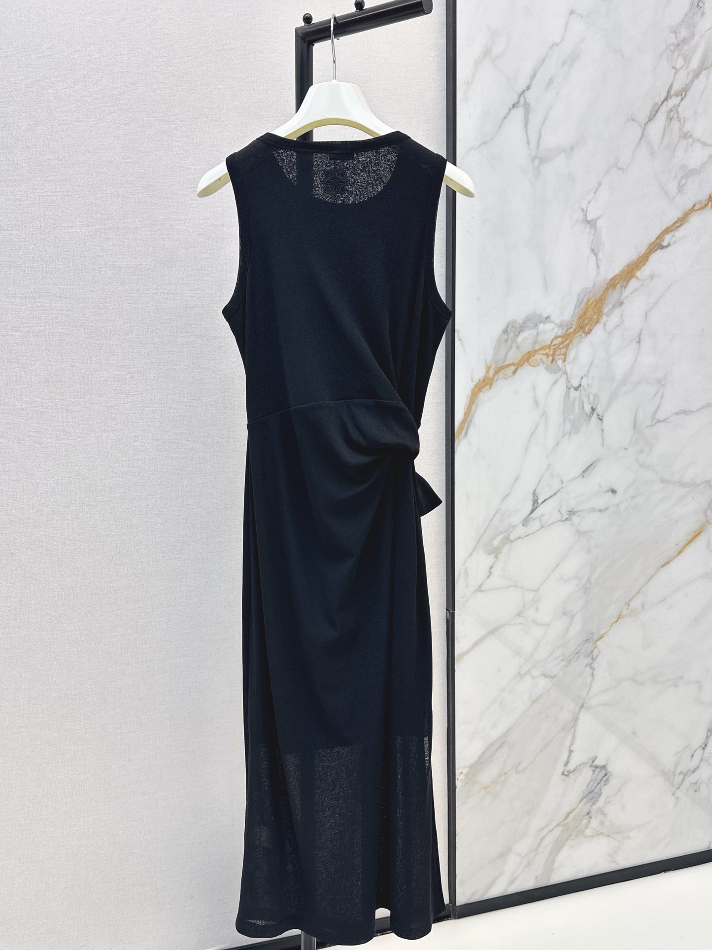 26ss Waist-tie design dress