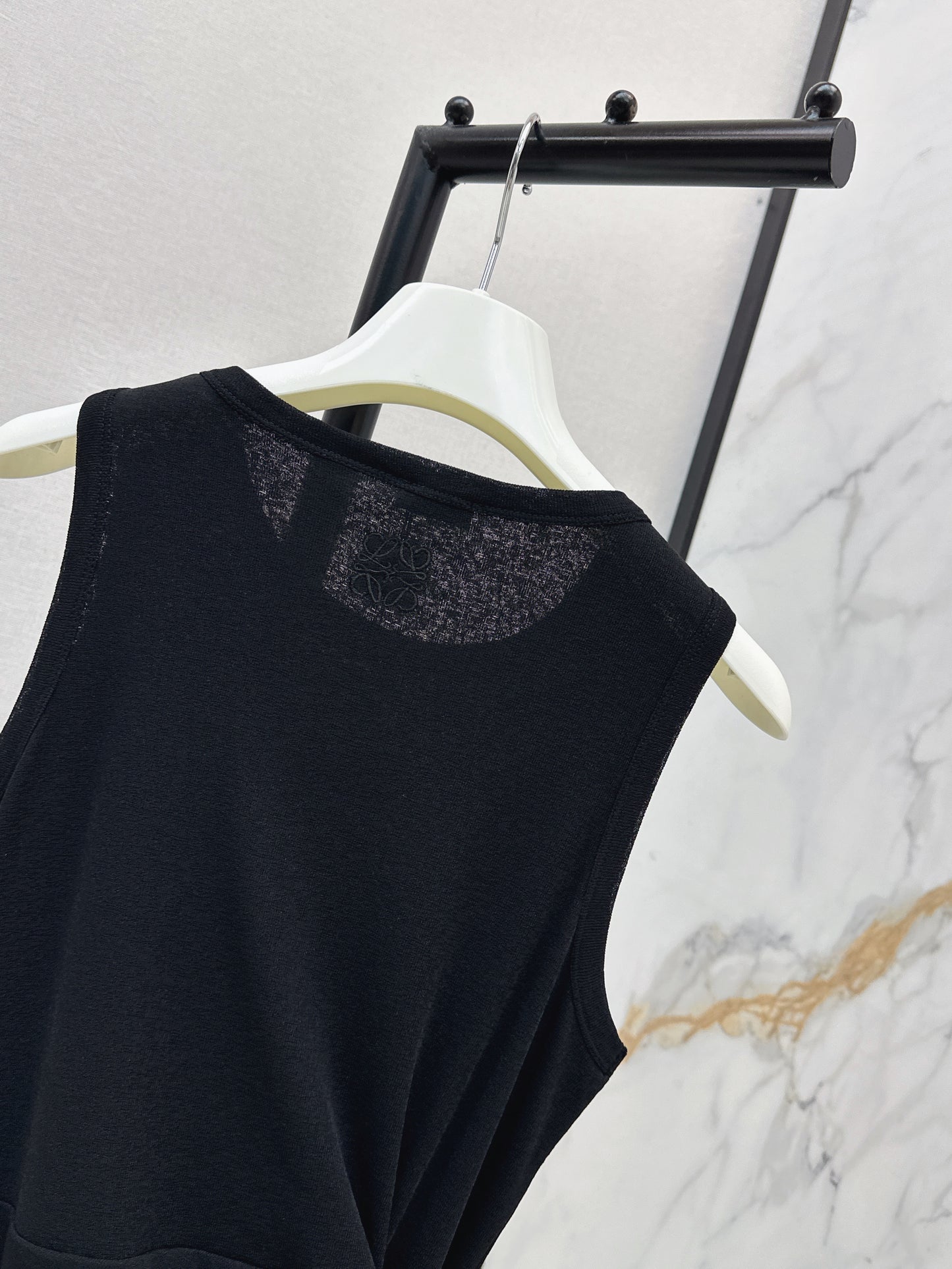 26ss Waist-tie design dress