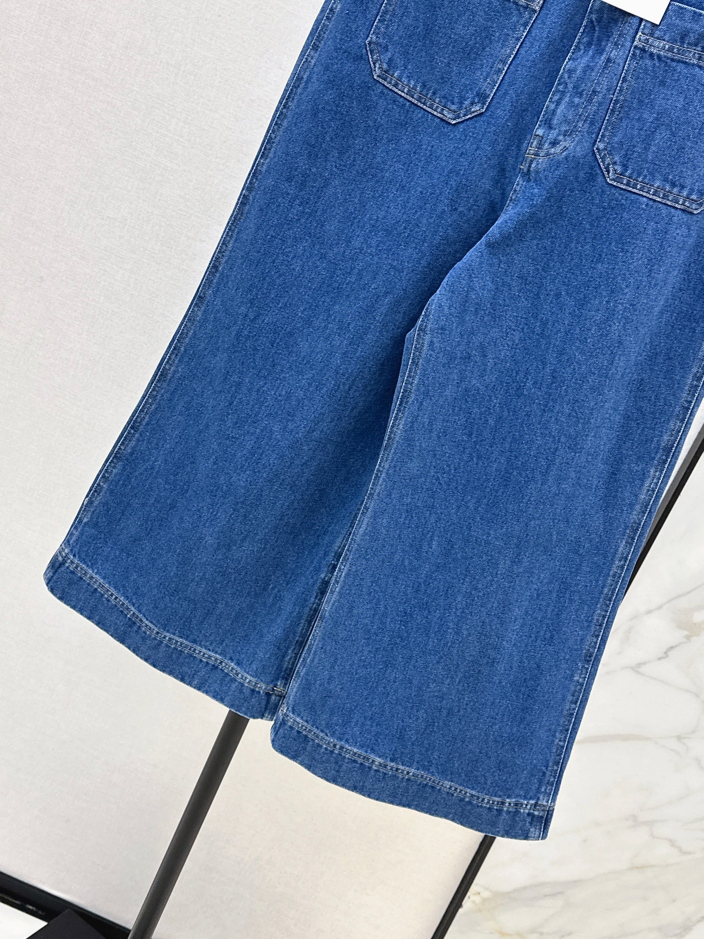 26ss Cargo-style denim shorts