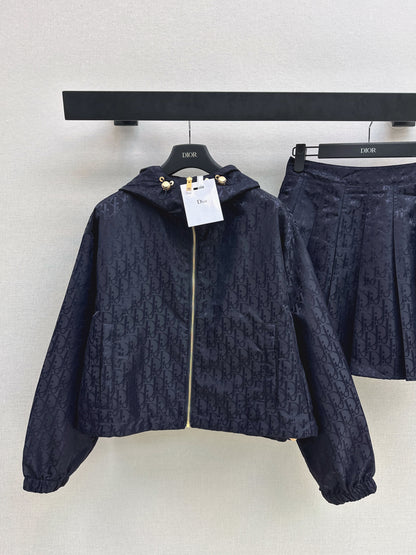 26ss Youthful pleated jacket /skirt