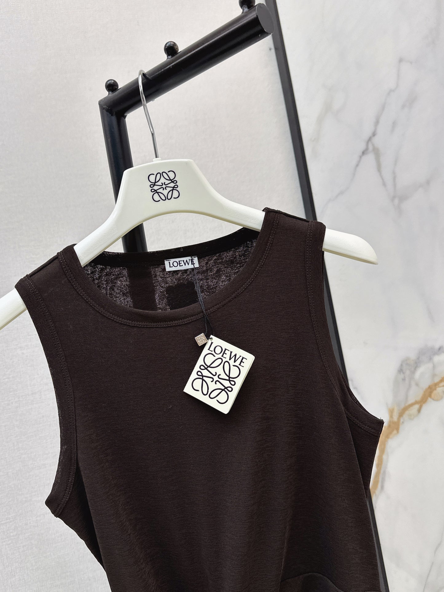 26ss Waist-tie design dress