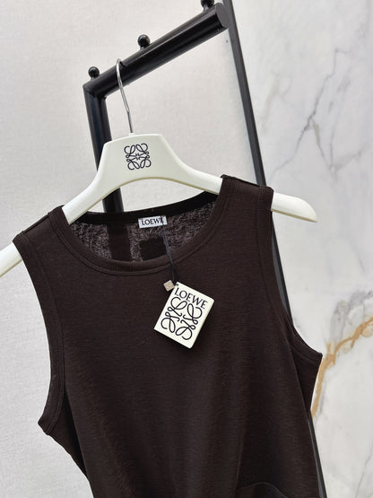 26ss Waist-tie design dress