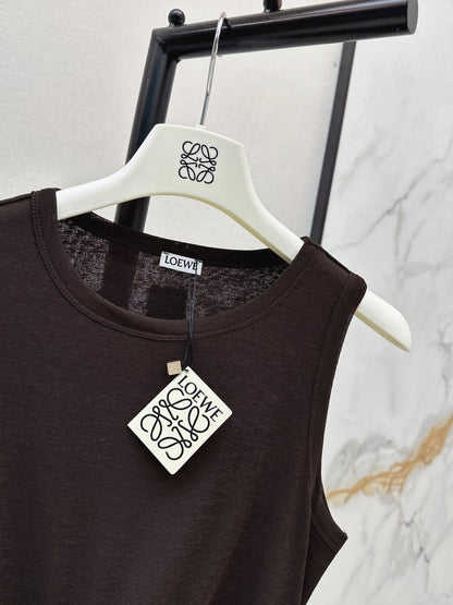 26ss Waist-tie design dress