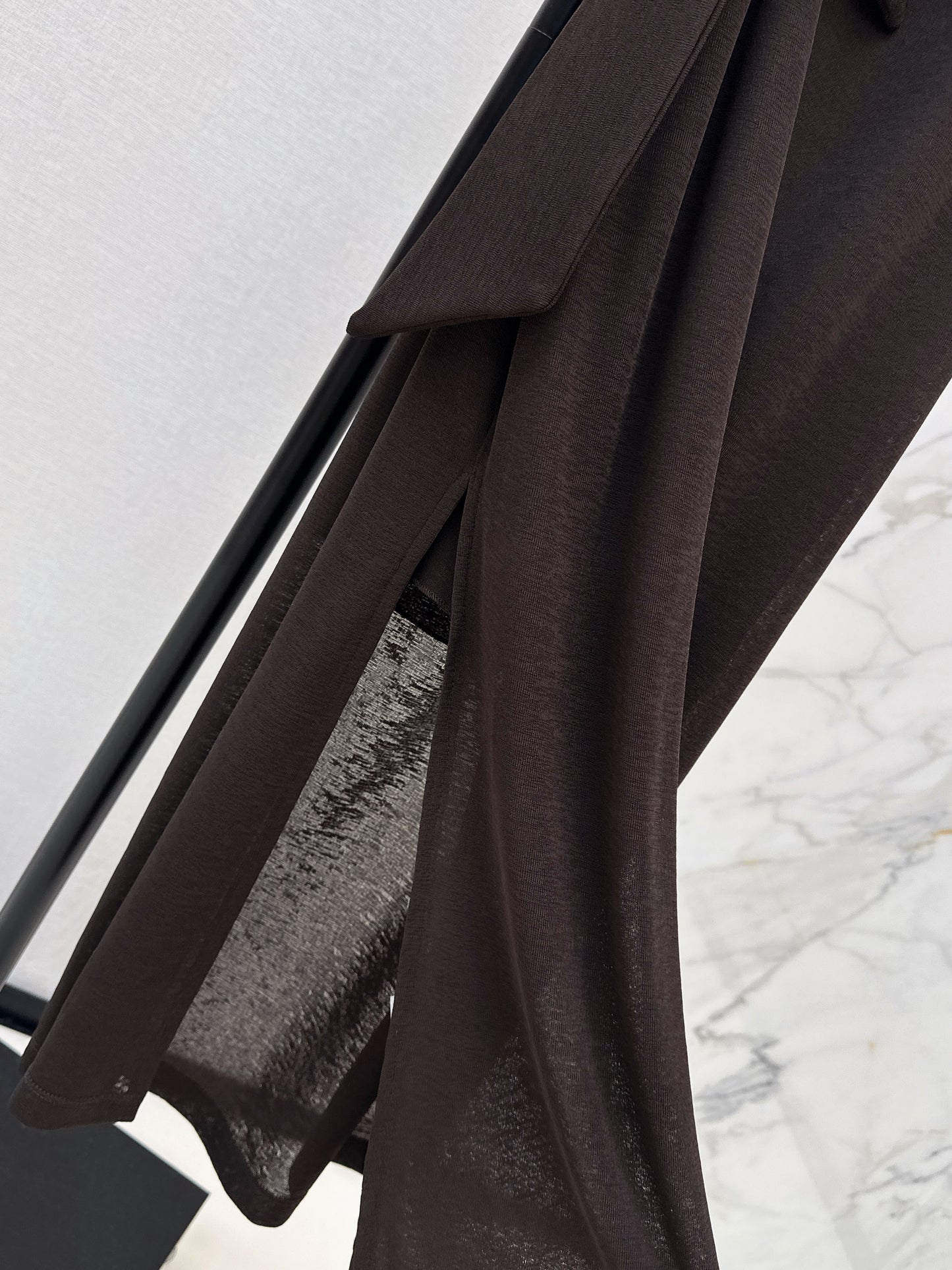 26ss Waist-tie design dress