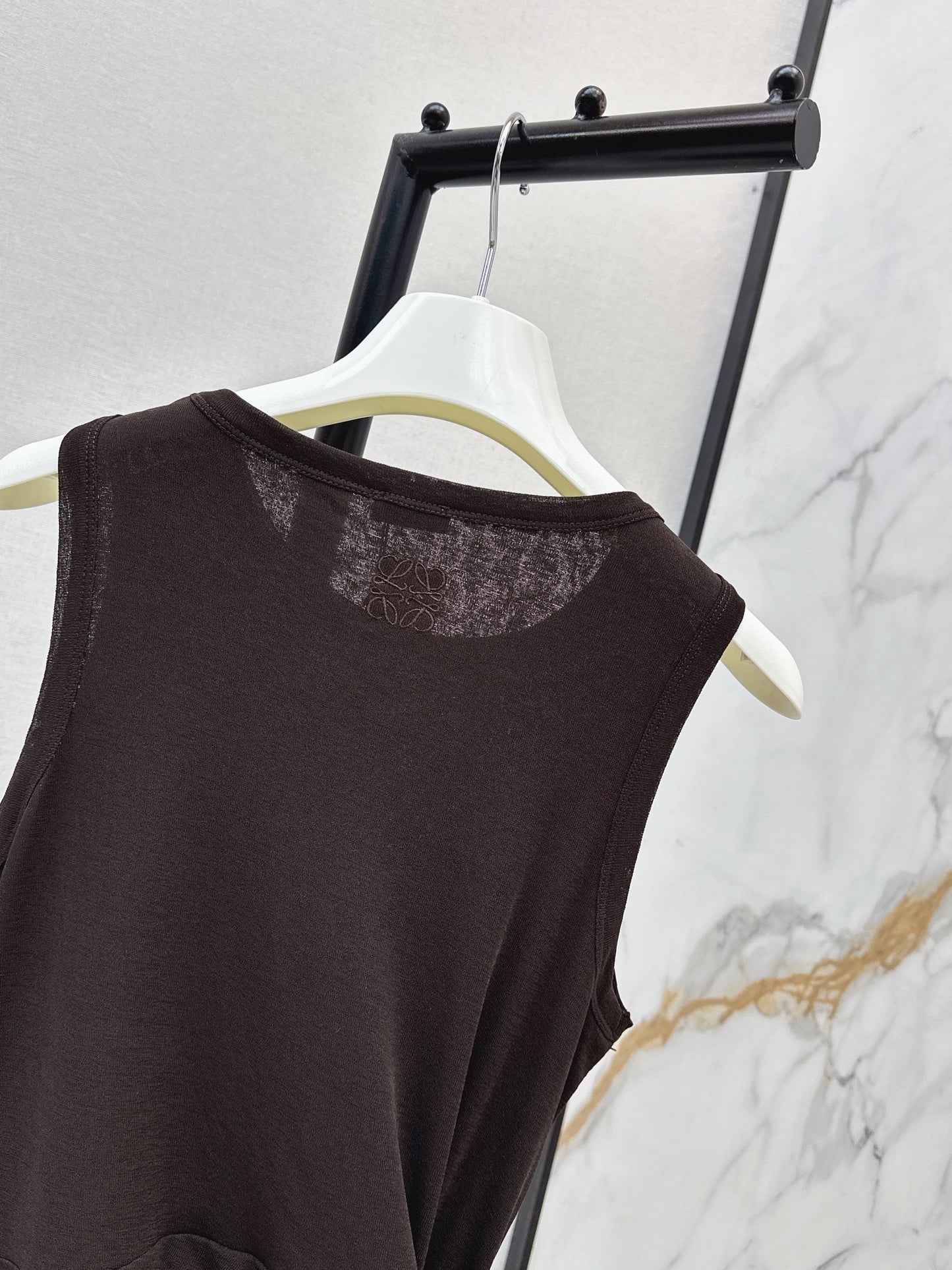 26ss Waist-tie design dress