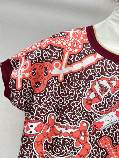 26ss Printed Knit T-Shirt