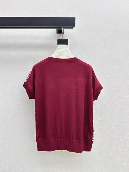 26ss Printed Knit T-Shirt