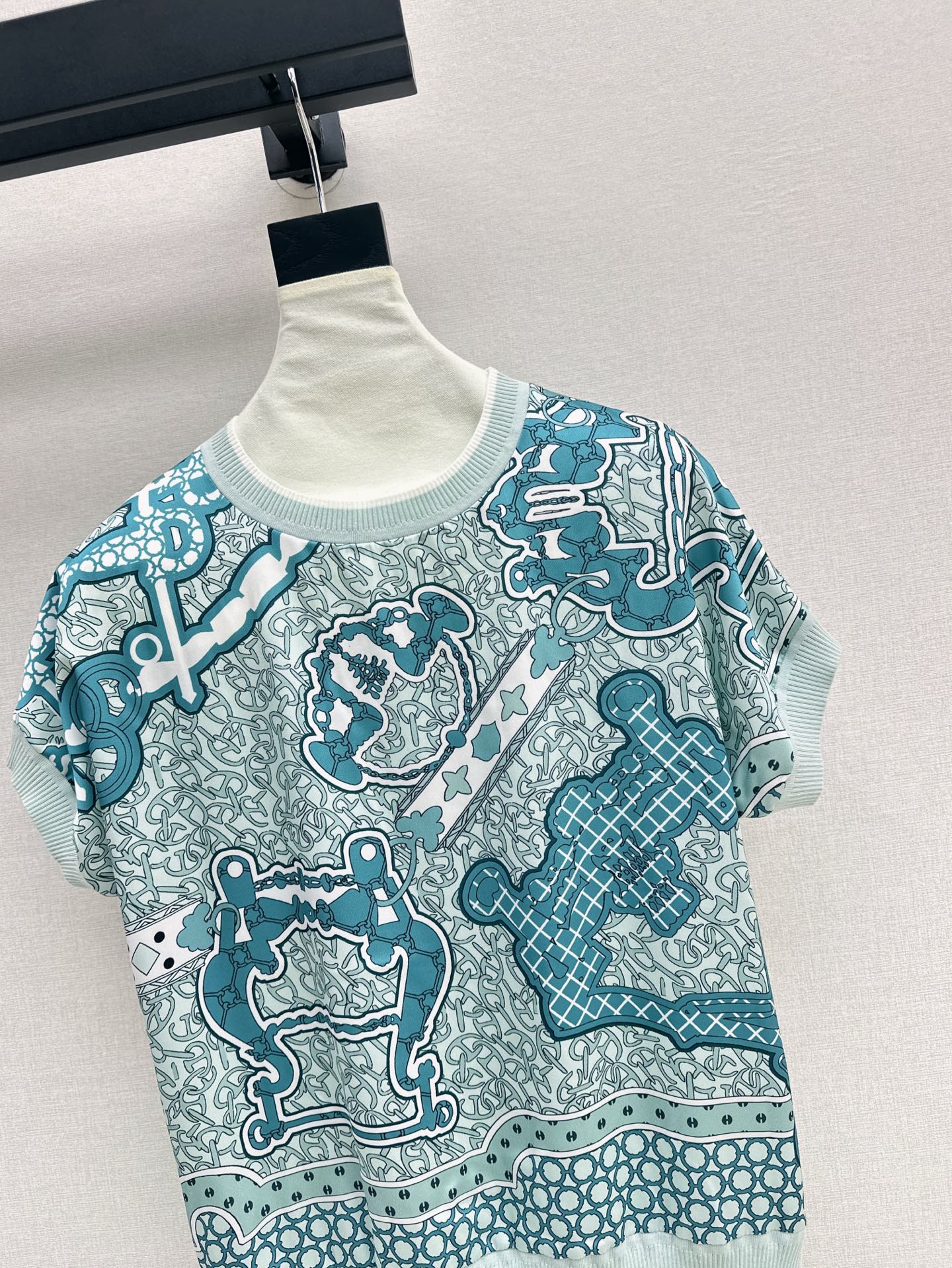 26ss Printed Knit T-Shirt