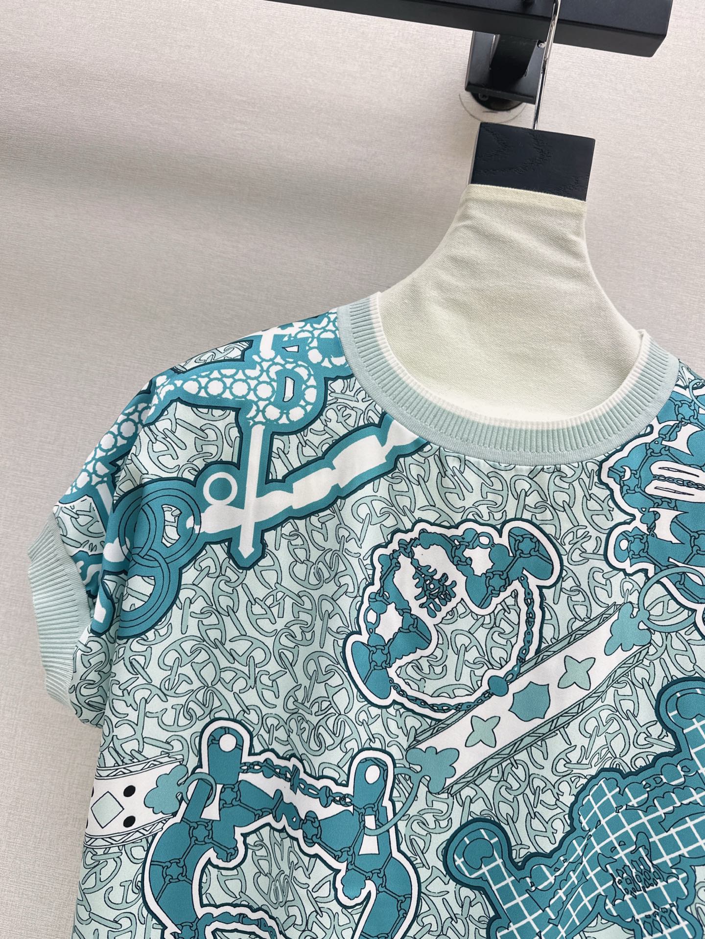 26ss Printed Knit T-Shirt