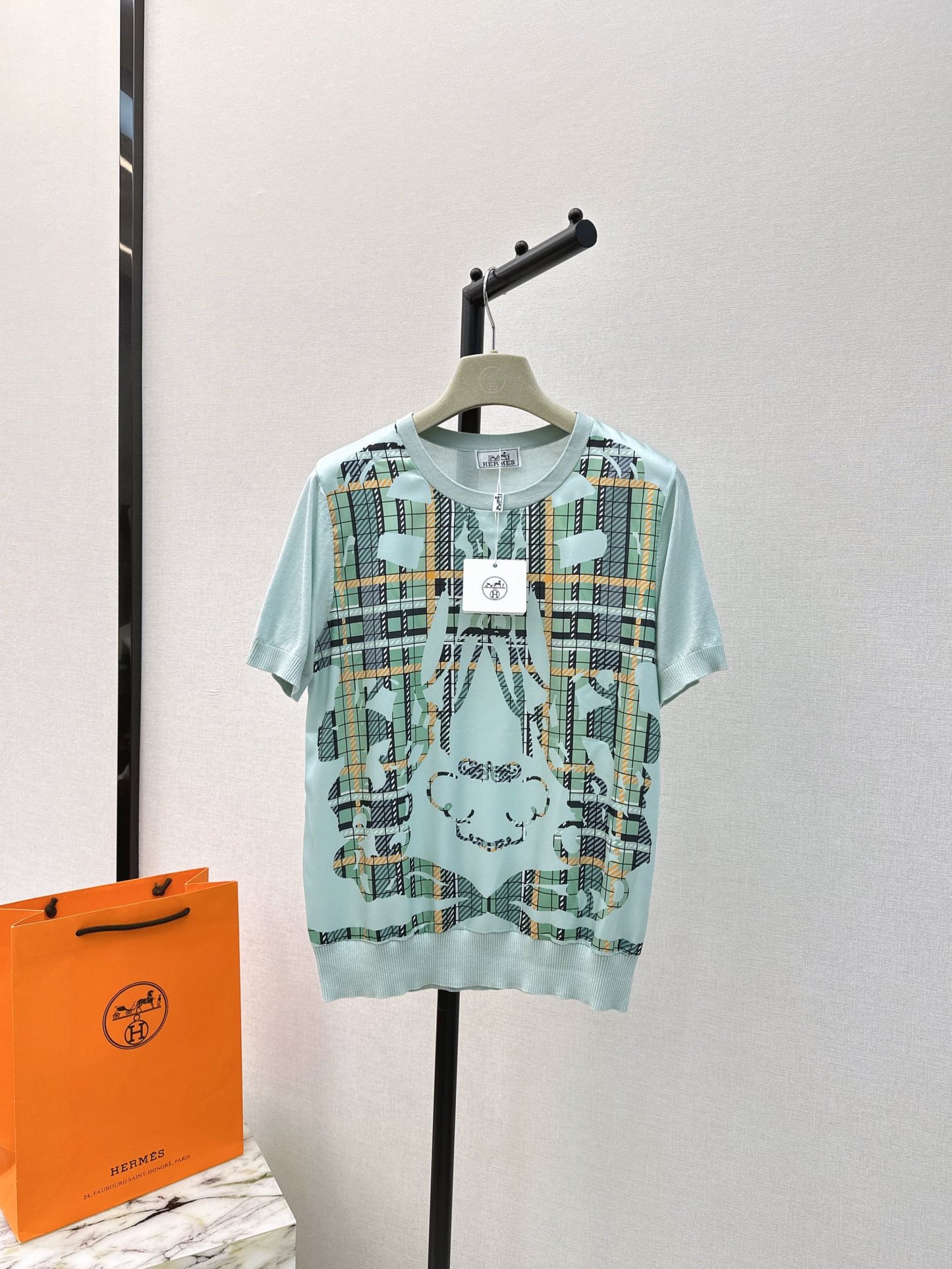 26ss Printed Knit T-shirt