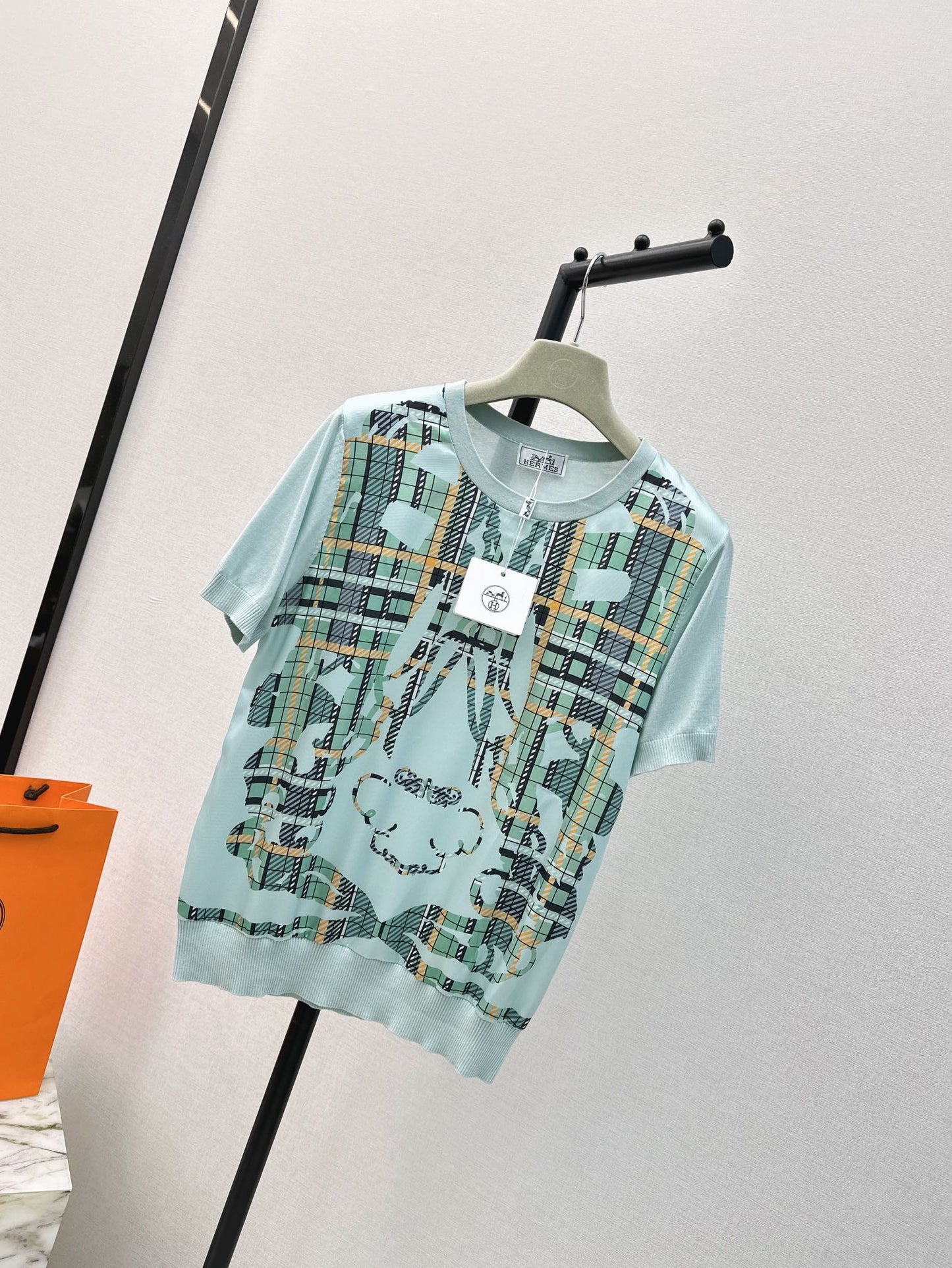 26ss Printed Knit T-shirt