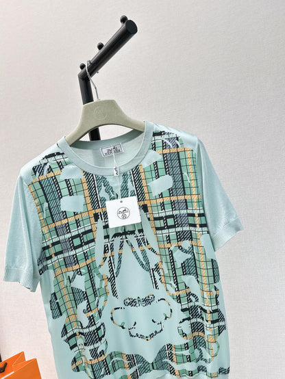 26ss Printed Knit T-shirt