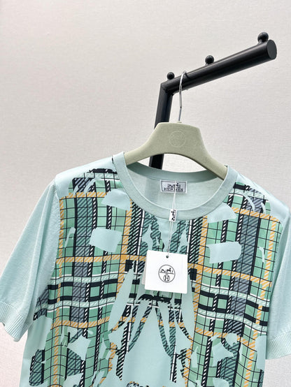 26ss Printed Knit T-shirt