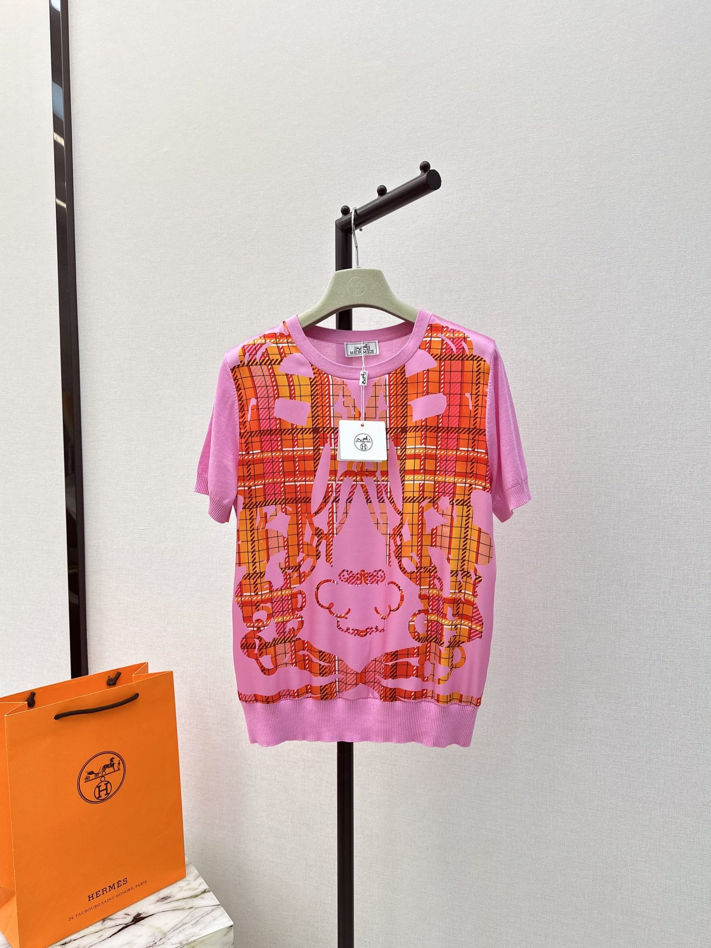 26ss Printed Knit T-shirt