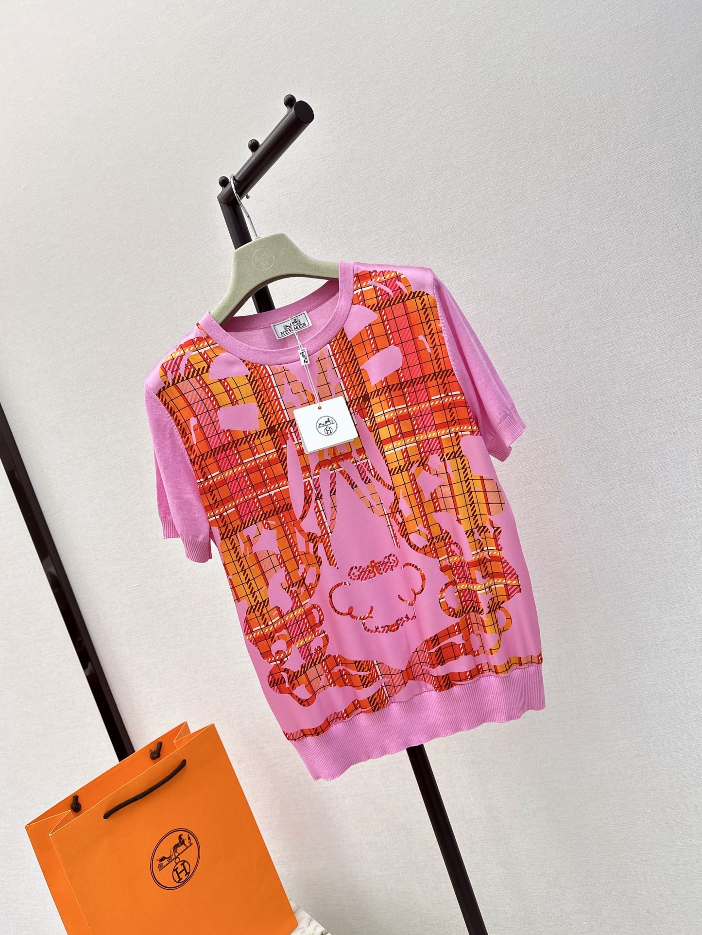 26ss Printed Knit T-shirt