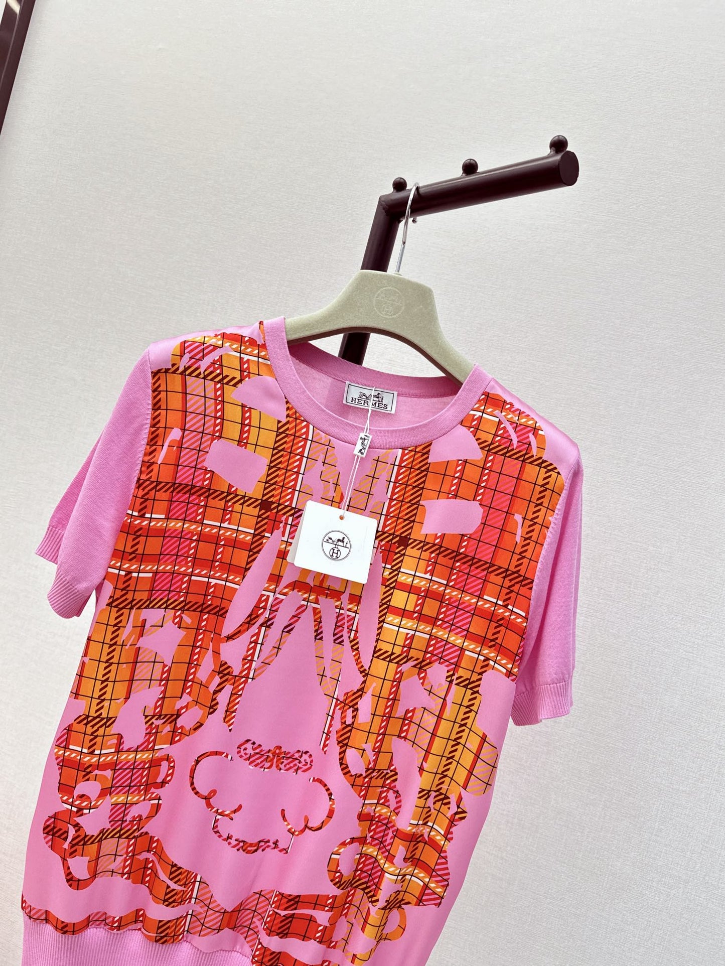 26ss Printed Knit T-shirt