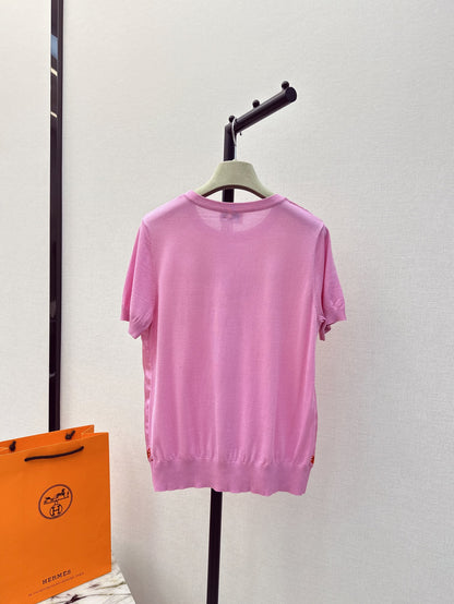 26ss Printed Knit T-shirt