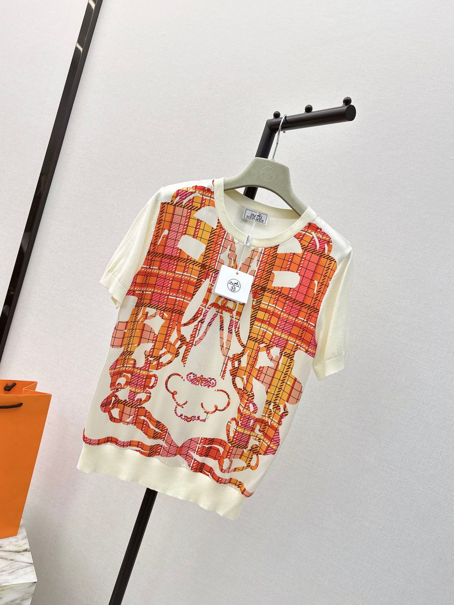 26ss Printed Knit T-shirt
