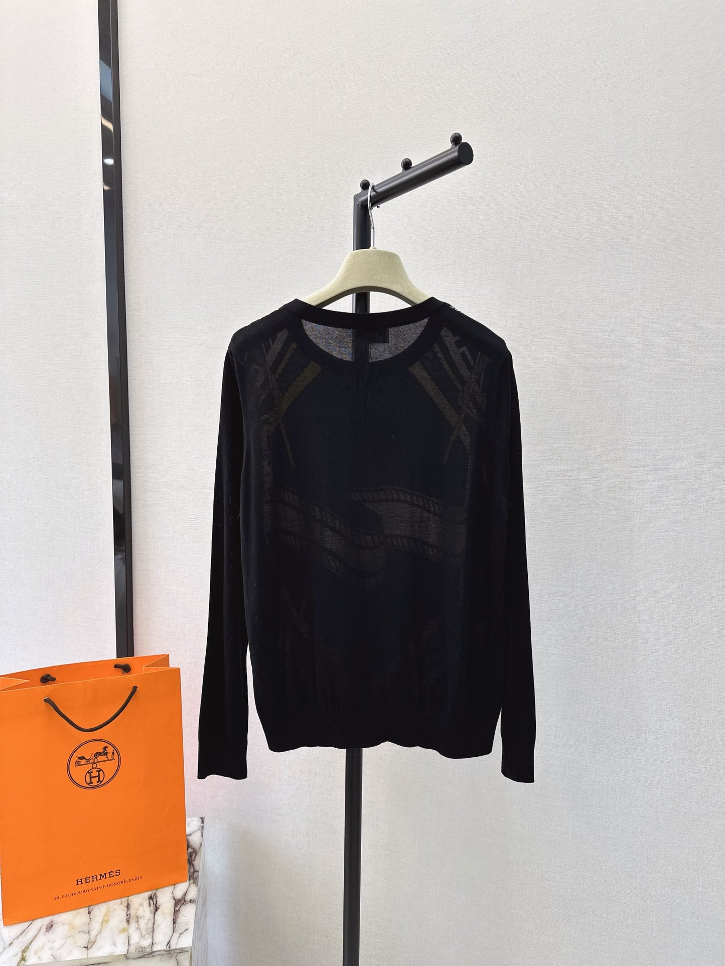 26ss Printed Pattern Knit Sweater