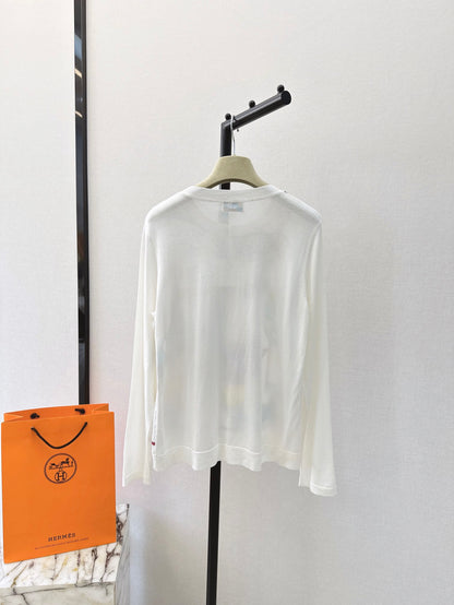 26ss Printed Pattern Knit Sweater