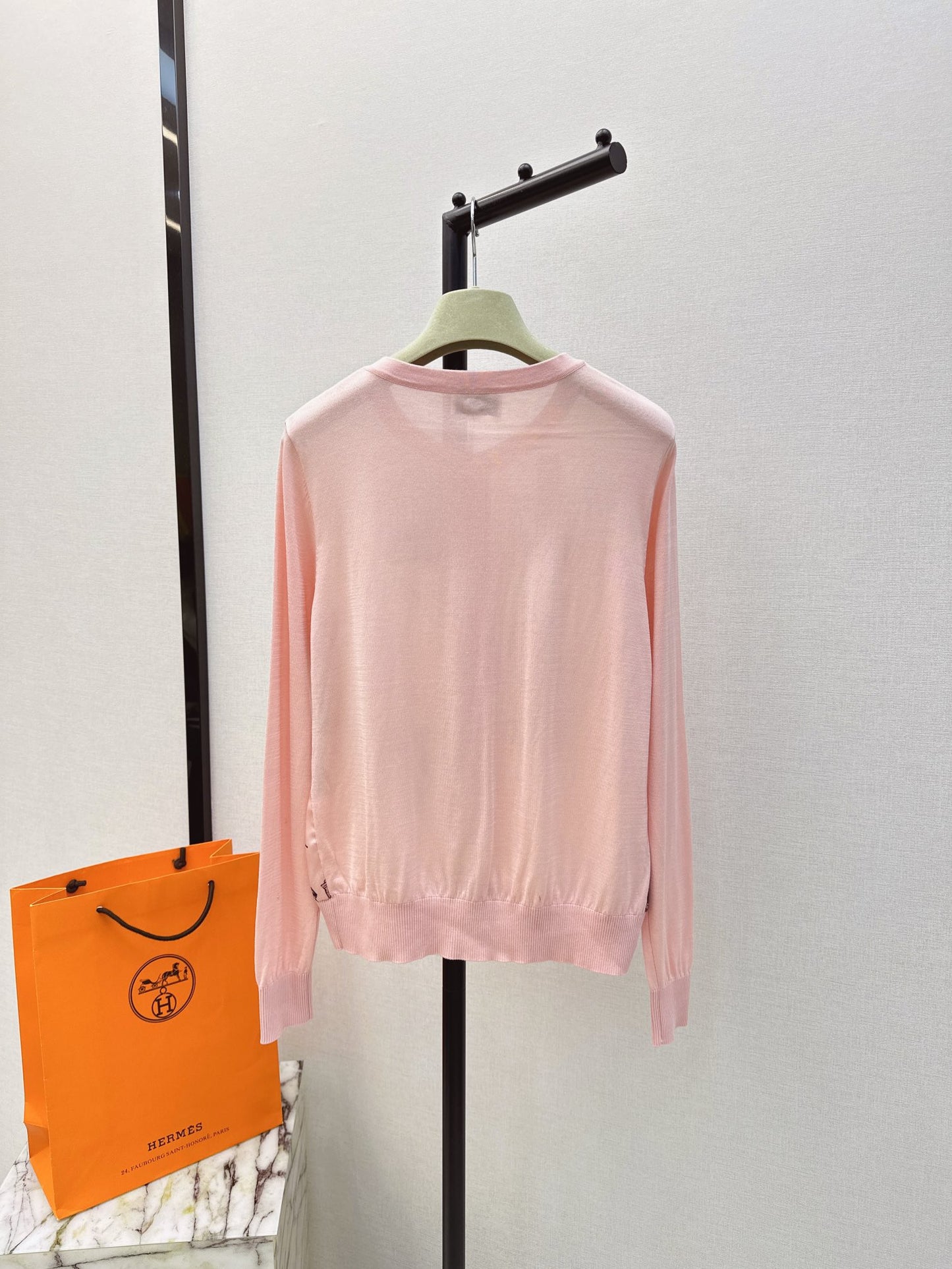26ss Printed Pattern Knit Cardigan