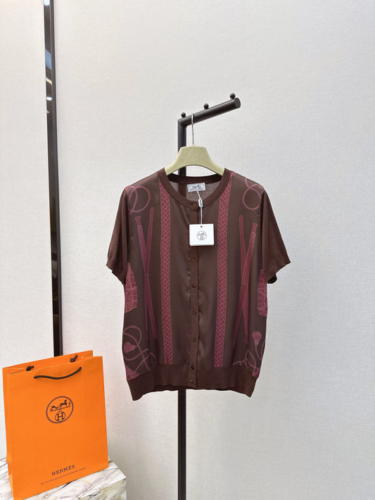 26ss Printed Knit T-shirt