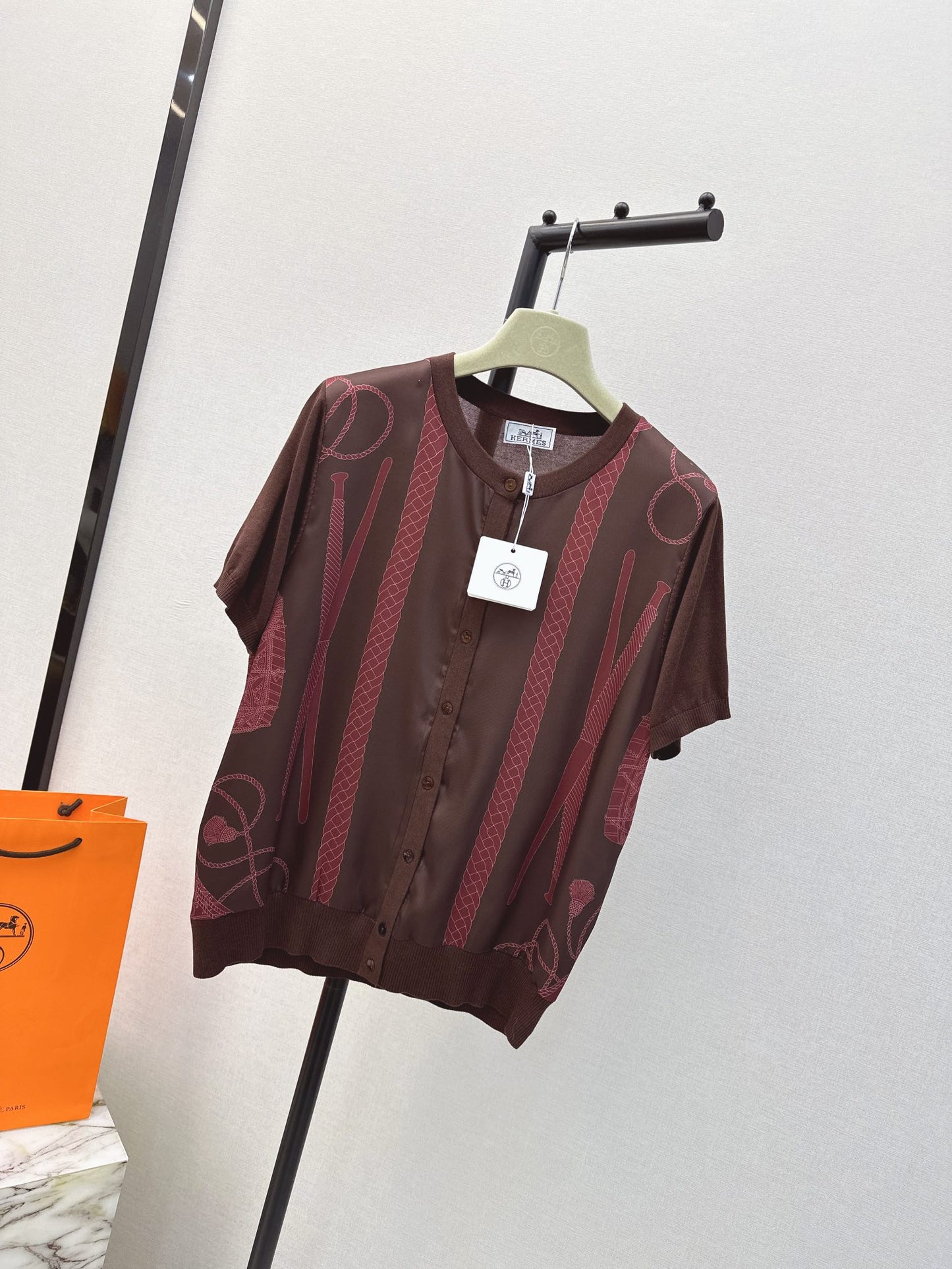 26ss Printed Knit T-shirt