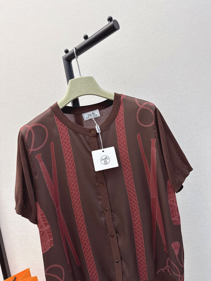26ss Printed Knit T-shirt