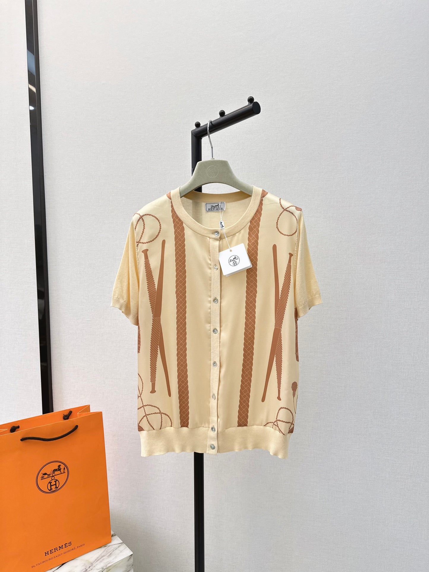26ss Printed Knit T-shirt