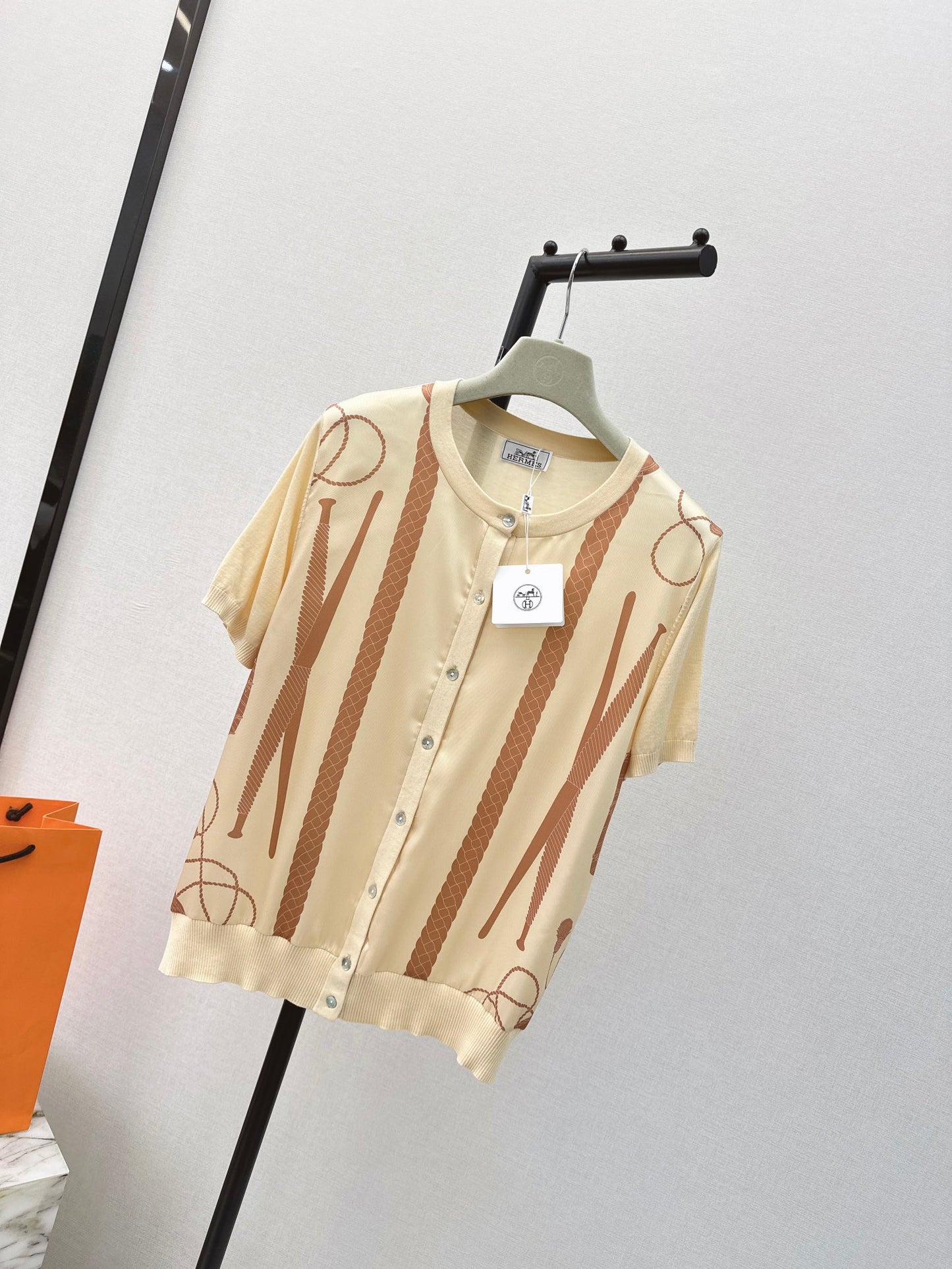 26ss Printed Knit T-shirt