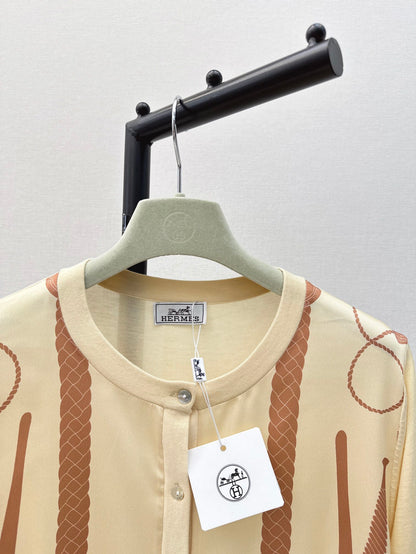 26ss Printed Knit T-shirt