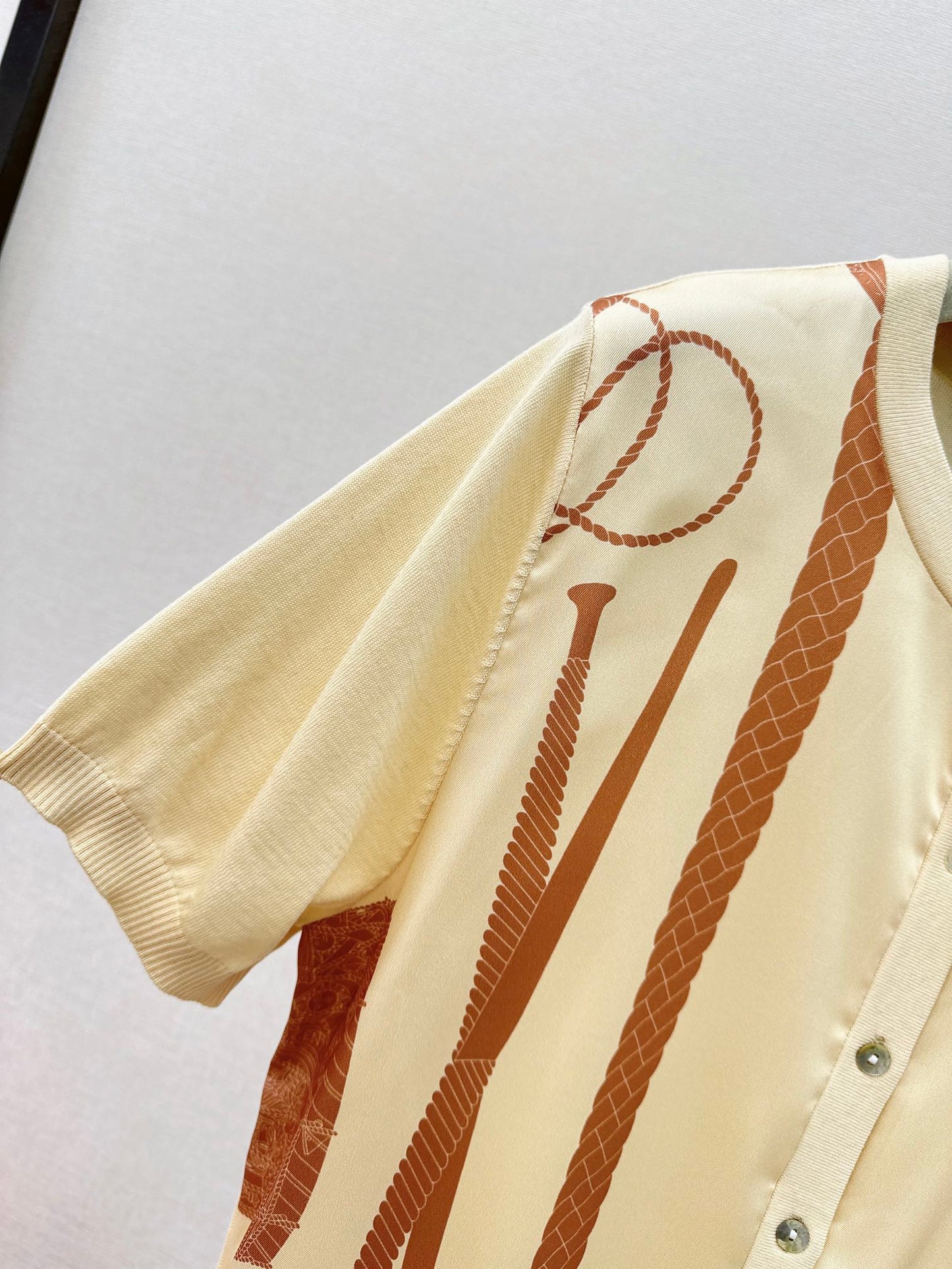 26ss Printed Knit T-shirt