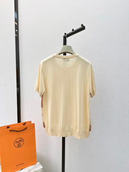 26ss Printed Knit T-shirt
