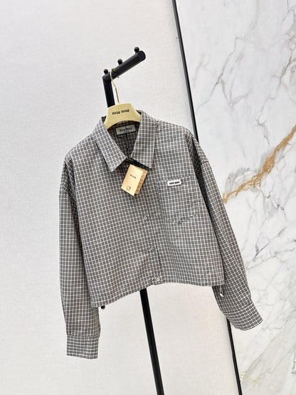 26ss Plaid Shirt