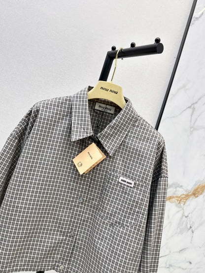 26ss Plaid Shirt