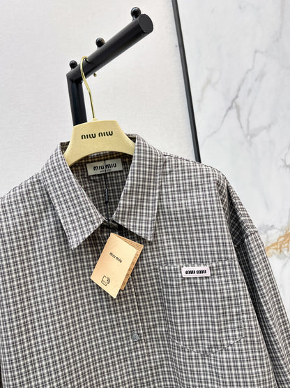 26ss Plaid Shirt